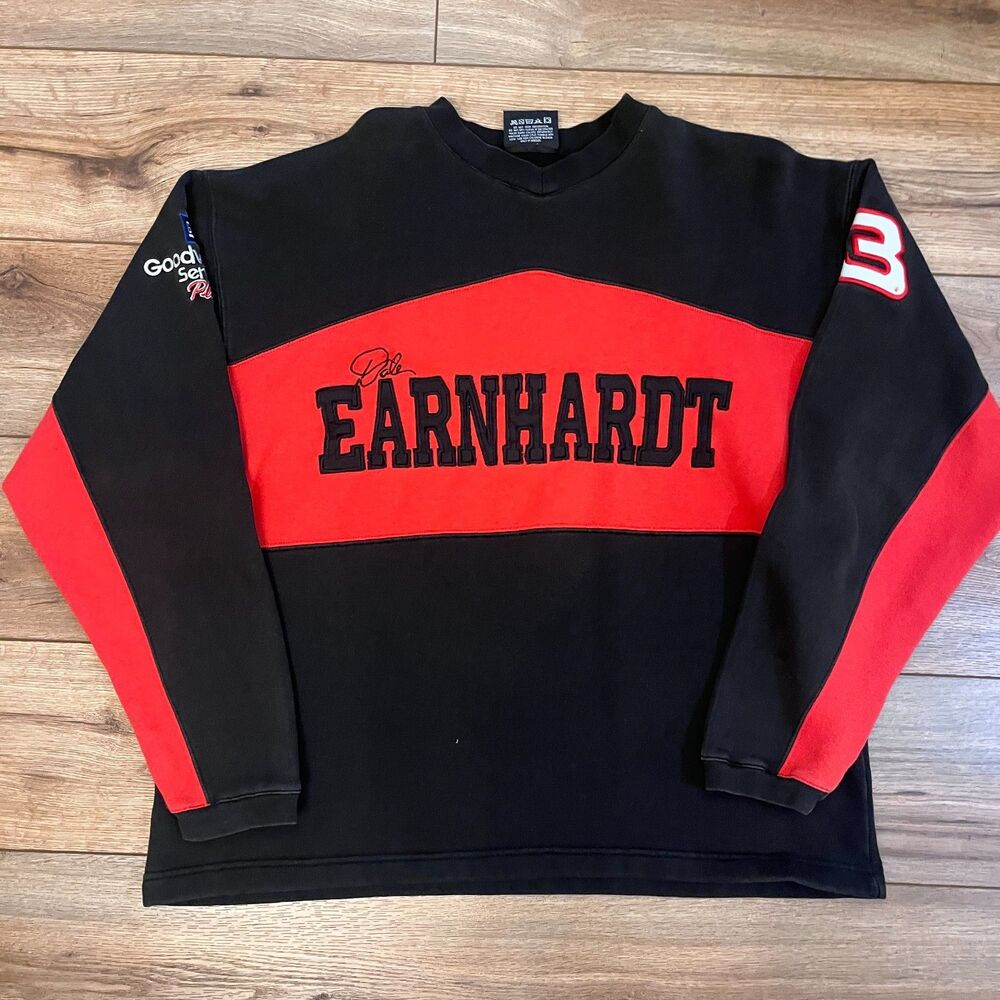 Vintage Chase Authentics Dale Earnhardt #3 Goodwrench Crewneck Sweatshirt Mens L
